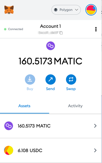 MetaMask Wallet Matic Canada