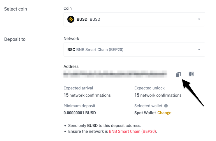 Binance Wallet Address