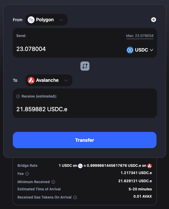 Avalanche Network in Canada